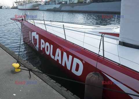 Jacht I love Poland Polskiej Fundacji Narodowej w Gdyni