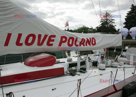Jacht I love Poland Polskiej Fundacji Narodowej w Gdyni