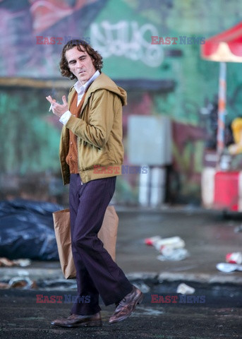 Joaquin Phoenix na planie filmu The Joker
