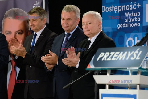 Jarosław Kaczyński w Przemyślu