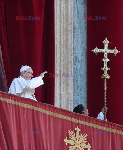 Papież Franciszek udzielił błogosławieństwa Urbi et Orbi 
