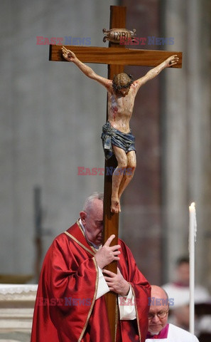 Droga Krzyżowa z udziałem papieża Franciszka 