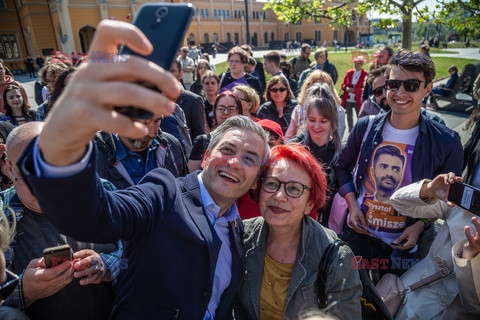 Robert Biedroń we Wrocławiu