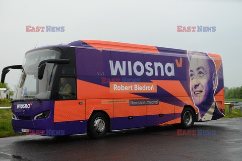 Robert Biedroń w Kleszczowie