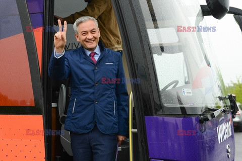 Robert Biedroń w Kleszczowie