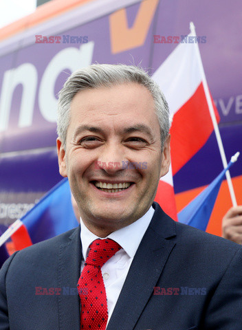 Spotkanie Roberta Biedronia i Fransa Timmermansa