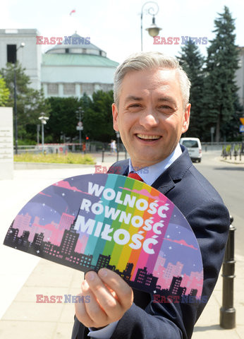 Konferencja Wiosny Roberta Biedronia