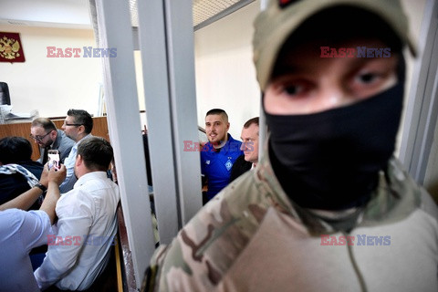 Ukraińscy marynarze przed sądem w Moskwie