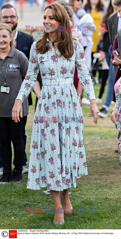 Księżna Cambridge otwiera festiwal Back To Nature w Wisley