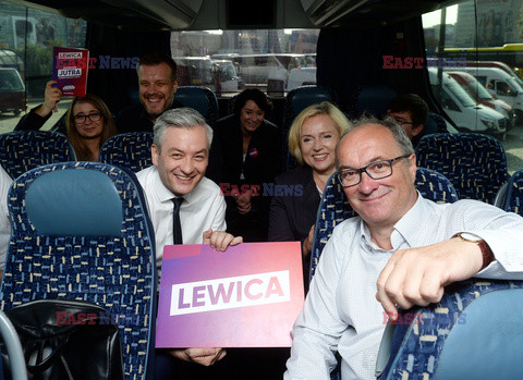 Liderzy Lewicy w podróży po Polsce