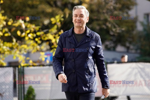 Wybory 2019 - głosowanie Roberta Biedronia