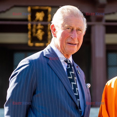 Książę Karol zwiedza Japonię