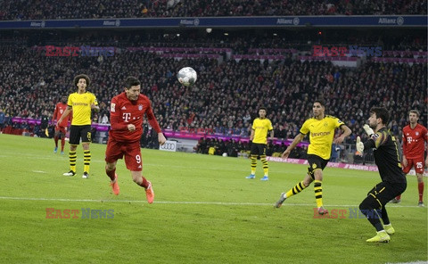 Dwa gole Roberta Lewandowskiego w meczu z Borussią Dortmund