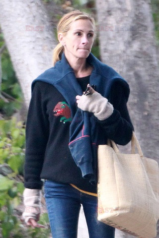 Julia Roberts bez makijażu