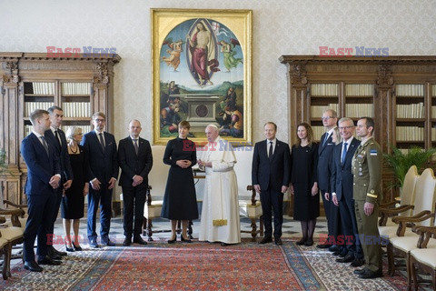 Prezydent Estonii na audiencji u Papieża Franciszka