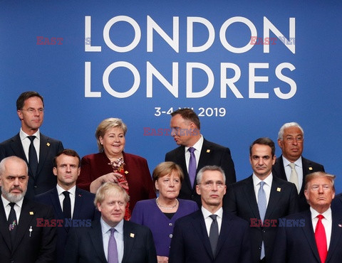 Andrzej Duda podczas szczytu NATO w Londynie