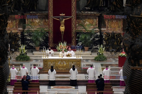 Wigilia Paschalna w bazylice Świętego Piotra