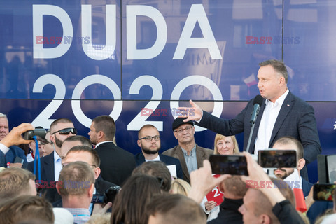 Andrzej Duda w Lęborku