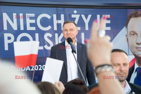 Andrzej Duda w Lęborku