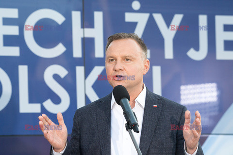 Andrzej Duda w Lęborku