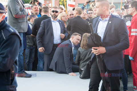 Andrzej Duda w Lęborku