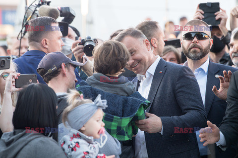 Andrzej Duda w Lęborku