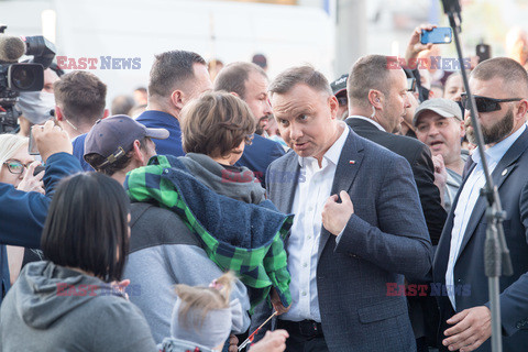 Andrzej Duda w Lęborku