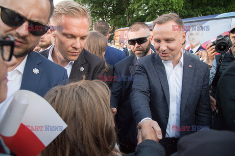 Andrzej Duda w Lęborku