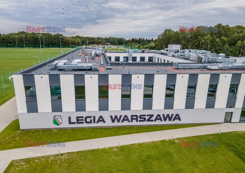 Ośrodek treningowy Legii Warszawa z lotu ptaka