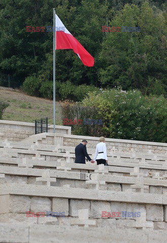 Prezydent Andrzej Duda z wizytą na Monte Cassino