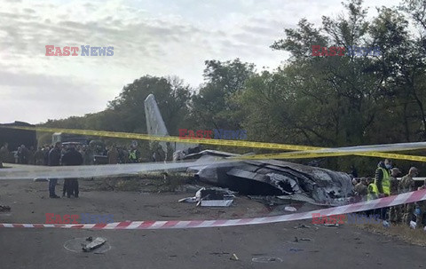 Katastrofa lotnicza na Ukrainie