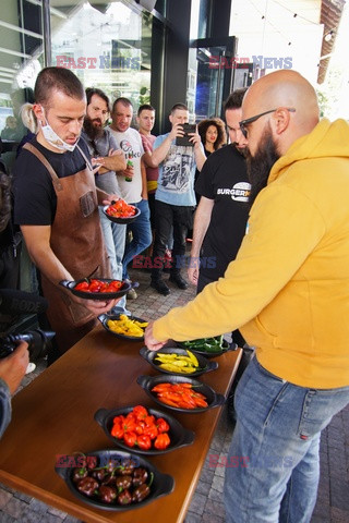 Konkurs jedzenia ostrych papryczek w Banja Luce