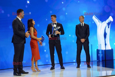 Robert Lewandowski Piłkarzem Roku UEFA
