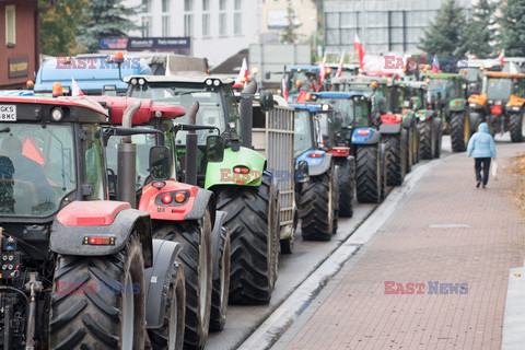 Kolejny protest rolników przeciwko piątce Kaczyńskiego