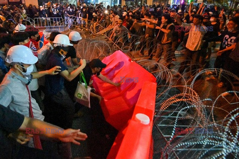 Demonstracje sił demokratycznych w Bangkoku