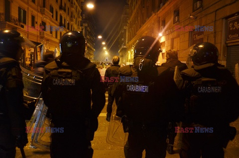 Zamieszki w Neapolu w związku z lockdownem