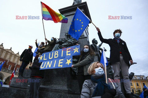 Demonstracja "My zostajemy! Jesteśmy Europą!"
