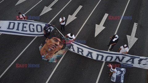 Argentyna w żałobie po śmierci Maradony