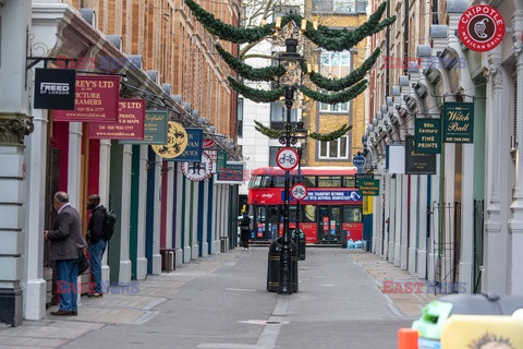 Świąteczne dekoracje w Londynie