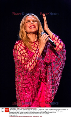 Występ Kylie Minogue w programie Jonathana Rossa