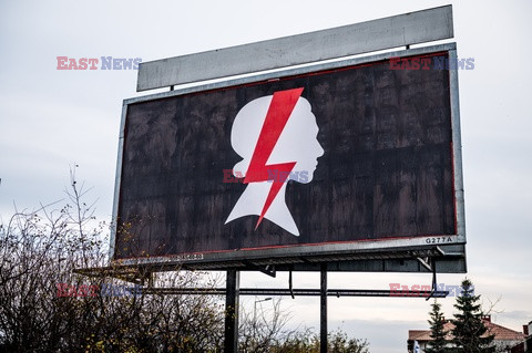 Billboard Ogólnopolski Strajk Kobiet