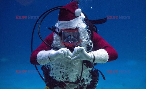 Podwodny św. Mikołaj