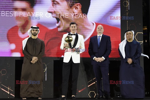 Robert Lewandowski Piłkarzem Roku Dubai Globe Soccer