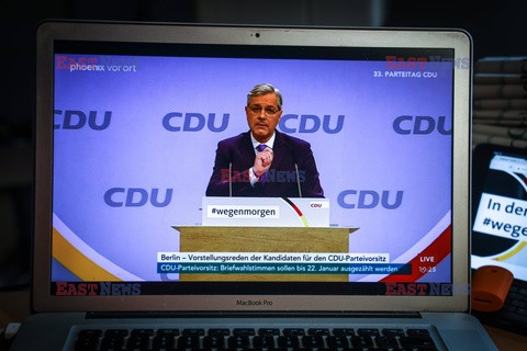 Kongres online niemieckiej partii CDU