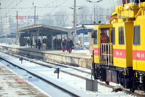 Opóźnienia pociągów w Warszawie