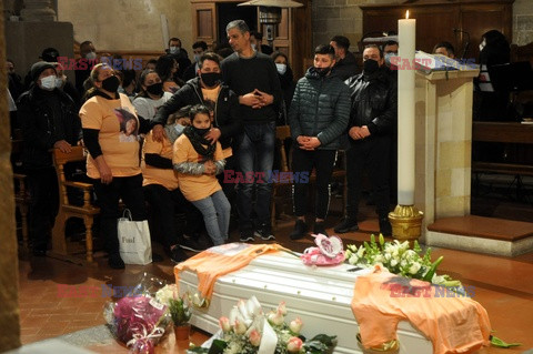 Pogrzeb  dziewczynki, która zmarła w wyniku wyzwania na TikToku