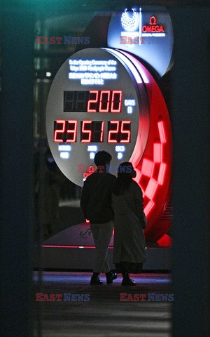 Zegar w Tokio wskazuje czas do otwarcia olimpiady