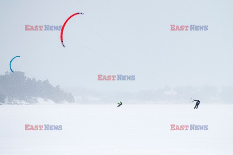 Kitesurfing na lodzie