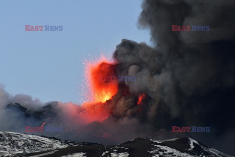 Erupcja wulkanu Etna