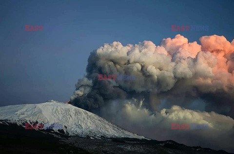 Erupcja wulkanu Etna